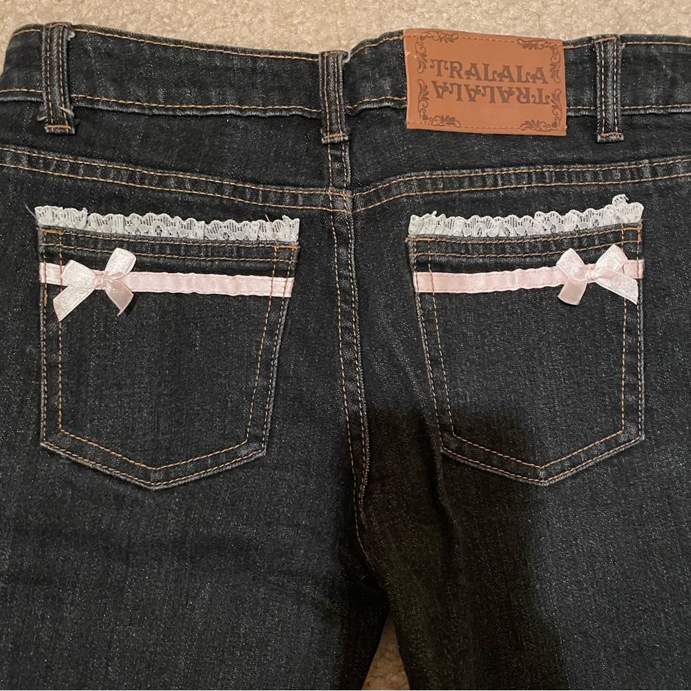 Tralala j-fashion coquette jean capris pants